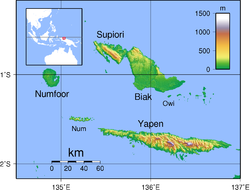 Biak und die anderen Schouten-Inseln in Indonesien