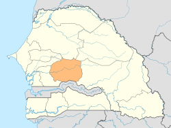 Die Region Kaffrine in Senegal