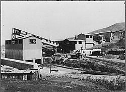 Die Mine Siglo XX in den 1940ern