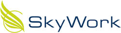 Das Logo der SkyWork Airlines