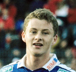 Solskjær in 1996