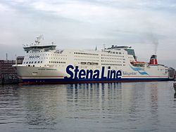 Die Stena Germanica nach Renovierung auf der Werft Remontowa im neuen Skandinaviendienst