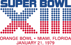 Logo des Super Bowl XIII
