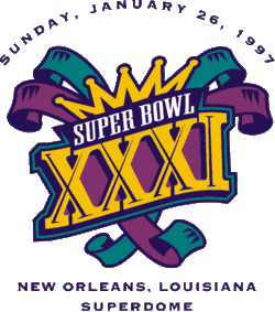 Logo des Super Bowl XXXI