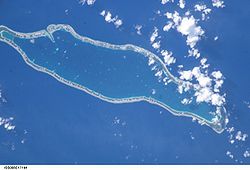 NASA-Bild von Takaroa