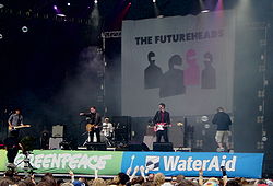 Beim Glastonbury Festival 2005