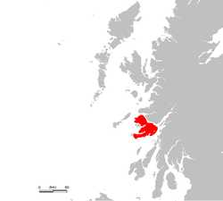 Lage von Isle of Mull