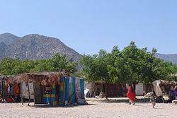 Ein Dorf in Saaxil zwischen Berbera und Sheikh