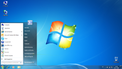 Desktop von Windows 7