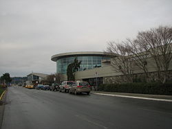 Das Terminal des Flughafens