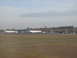 Yogyakarta Aiport Terminal Apron View.jpg