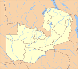 Karte Sambias