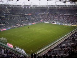 Innenansicht des Stadions im Borussia-Park