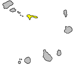 Lage von São Nicolau (farblich hervorgehoben)