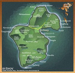 Karte von Svinoy