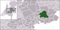 Lage der Gemeinde Bronckhorst in den Niederlanden