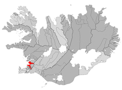 Lage von Reykjavík