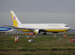 Boeing 767-300 der Royal Brunei