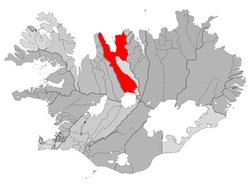 Lage von Skagafjörður