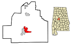 Die Lage im County und in Alabama