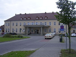 Außenfassade des Bahnhofs