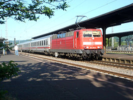Intercity 432 nach Luxemburg in Wittlich Hbf