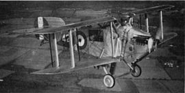 Avro Bison in Flight.