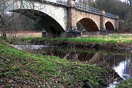 Brücke über die Böhme nördlich von Walsrode