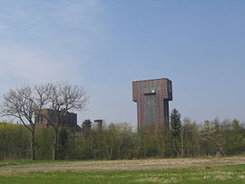 Hammerkopfturm des Hauptschachtes