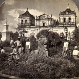 Die Basilica de l'Asunción um 1900 ...