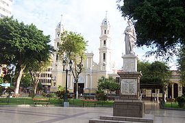 Plaza de Armas in Piura