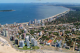 Luftbild von Punta del Este