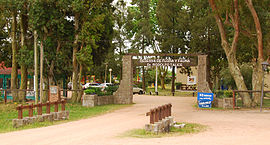 Eingang zum Reserva Talice in Trinidad