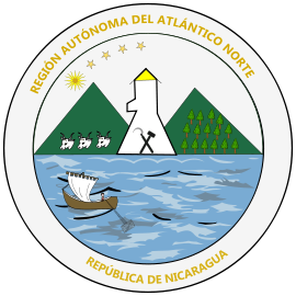 Seal of Region Autonoma del Atlantico Norte.svg