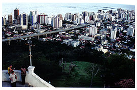 Blick auf Vila Velha