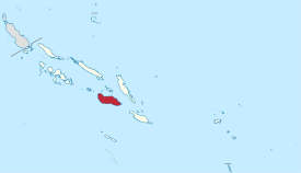 Guadalcanal Province in Solomon Islands.svg