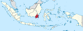 South Kalimantan in Indonesia.svg