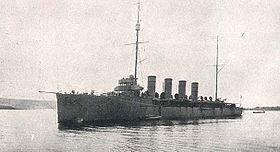 SMS Admiral Spaun 1917 in Triest