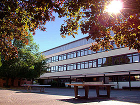 Schulhof der Albert-Schweitzer-Schule Nidderau