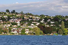 Ansicht vom Zürichsee