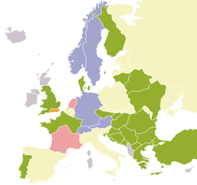 Bahnstromsysteme in Europa