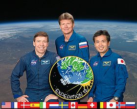 Die ISS-Expedition-19-Besatzung.