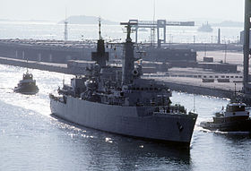 Die HMS Brilliant (F90)