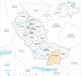 Karte von Alt St. Johann