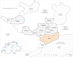 Karte von Beinwil