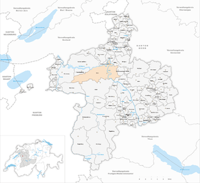 Karte von Bern