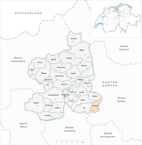 Karte von Birrhard