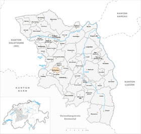 Karte von Bollodingen