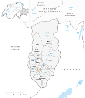 Karte von Castaneda