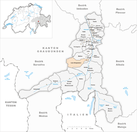 Karte von Casti-Wergenstein